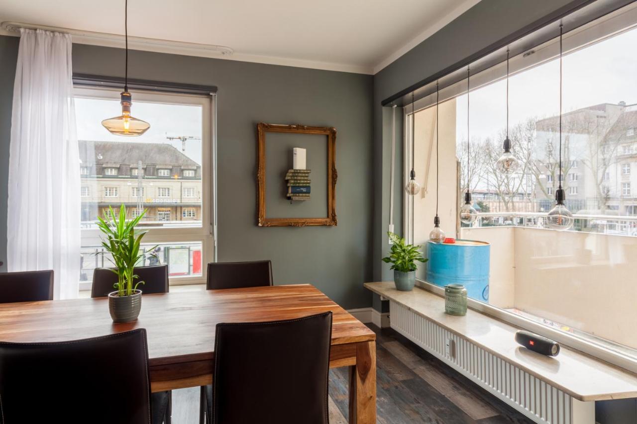 Zentrales 130 Qm Design-Appartement Mit Extras Karlsruhe Exterior foto